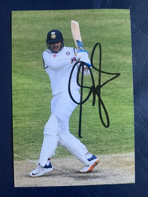 Shubman Gill Autograph