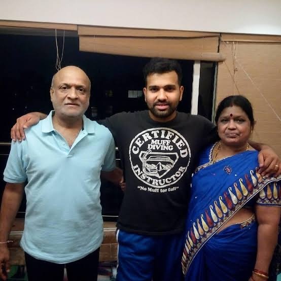 Rohit Sharma Parents